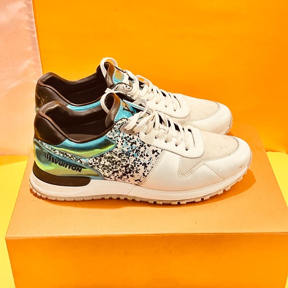 Louis Vuitton Other - Louis Vuitton Runaway White and Teal Sneakers